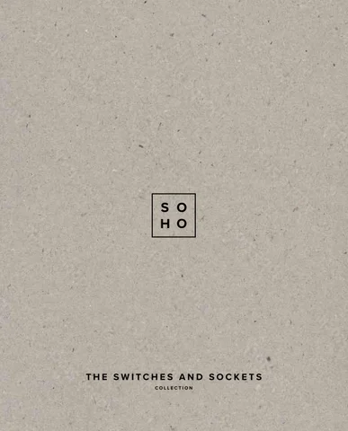 Soho 灯饰 Switches × Sockets 手册 2025/2026