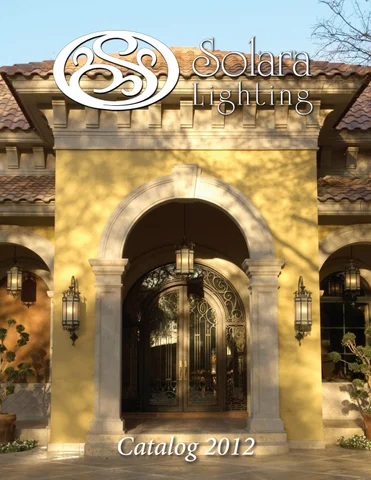 Solara Custom Doors & Lighting – 灯饰目录 2012