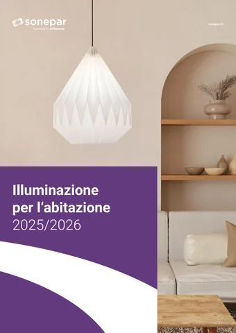 Sonepar Suisse 灯饰目录 · Illuminazione per l'abitazione 2025