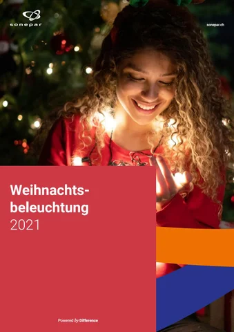 Sonepar Suisse 灯饰目录 · | Weihnachtsbeleuchtung 2021