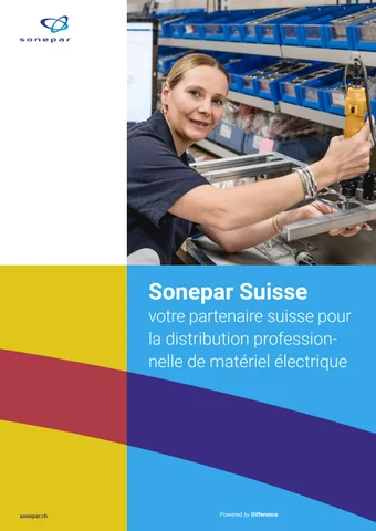 Sonepar Suisse | 灯饰手册 德文 l'entreprise