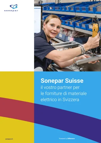 Sonepar Suisse 灯饰目录 · | Opuscolo aziendale