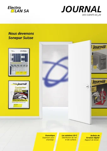 Sonepar Suisse 灯饰目录 · ElectroLAN | Journal 03/20