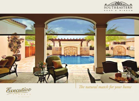 Executive Motorized Retractable Screens