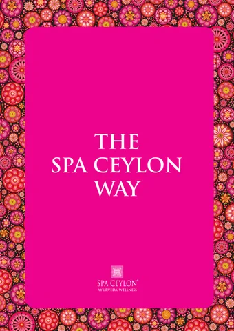 THE SPA CEYLON WAY - EMPLYOLEE MANUAL