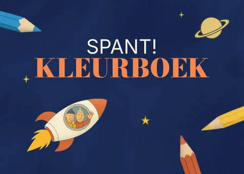 Spant kleurboek 25-26