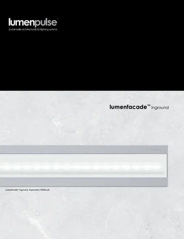 Stockholm Lighting 灯饰目录 · Lumenpulse Lumenfacade 地埋灯