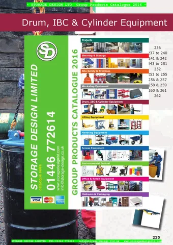 04 drum ibc cylinder equipment SDL Group 2016