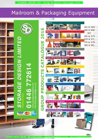 10 mailroom packaging equipment SDL Group 2016