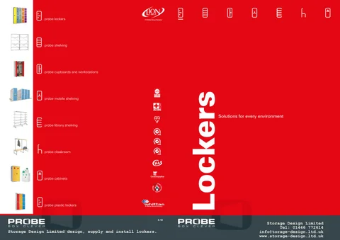 Probe lockers from 收纳 design limited