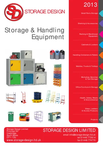 Storage Design Limited Storage Direct 2013 家具目录 from