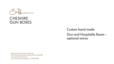 Cheshire Gun Boxes Production Flipbook