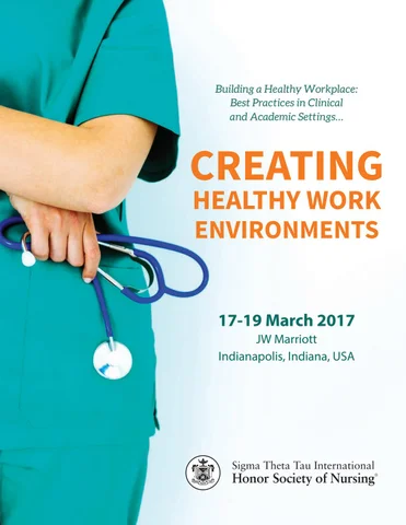 2017 Creating Healthy Work Environments