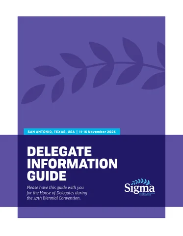 Delegate Information 指南 | Convention 2023
