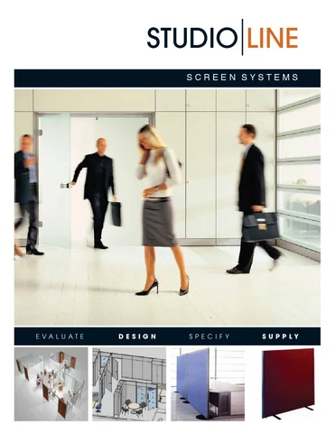 StudioLine Workplace Environments http://www.studioline.ie/ 灯饰手册 /Screen%20Systems