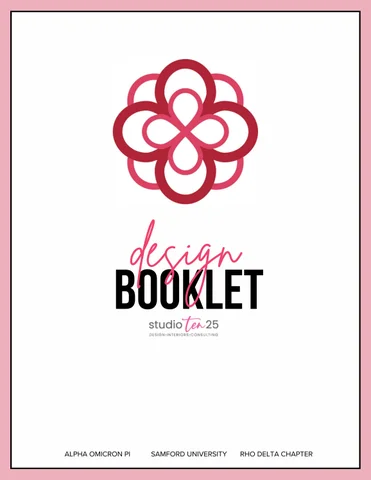 AOII Samford University Design 小册