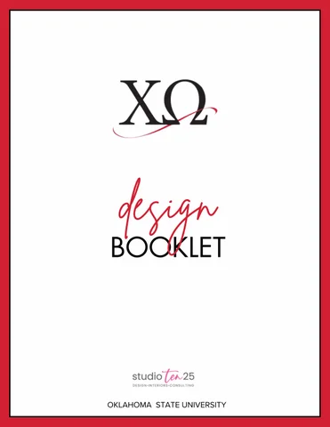 Chi Omega - OSU Design 小册