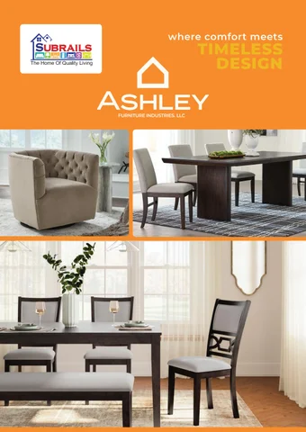 Subrails Furniture Centre 家具目录 · Ashley 家具 2024