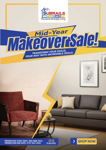Mid Year Makeover Sale