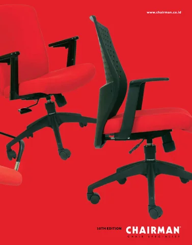 Brosur kursi kantor Chairman -SuburFurniture.co.id