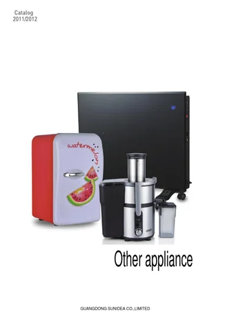 Other appliance 灯饰目录 2012 10