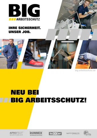 BIG Arbeitsschutz – Neuheiten