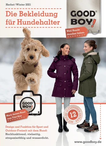 Good Boy! - Die Bekleidung für Hundehalter - Herbst / 冬季 2021
