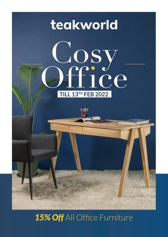 Teak World 家具目录 · Cosy 办公 I 2022