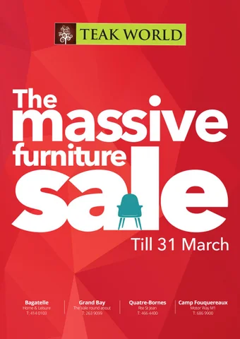 The Massive 家具 Sale 2018