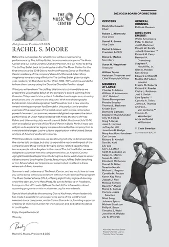 The Joffrey Ballet - Anna Karenina Program Notes
