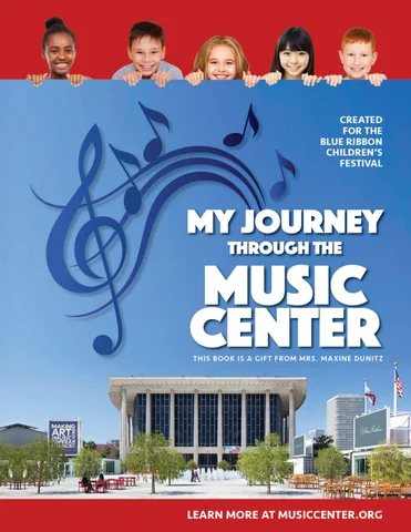 My Journey Through The Music Center - The Blue Ribbon Children's Festival 2025 册