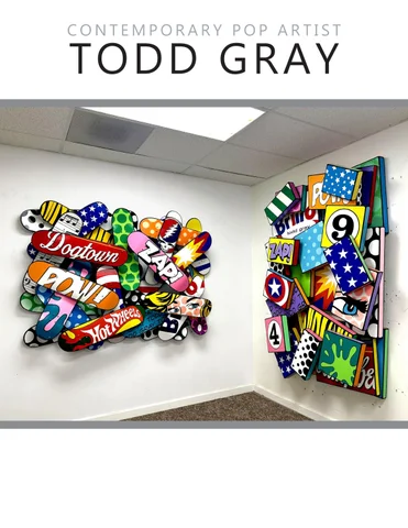 Todd Gray Large Wallsculptures