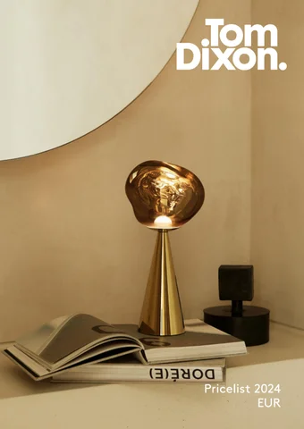 Tom Dixon Studio 灯饰目录 · Tom Dixon 2024 Pricelist EUR