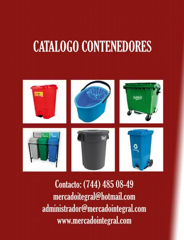 CATALOGO CONTENEDORES 德文 BASURA PLASTICO - MIB