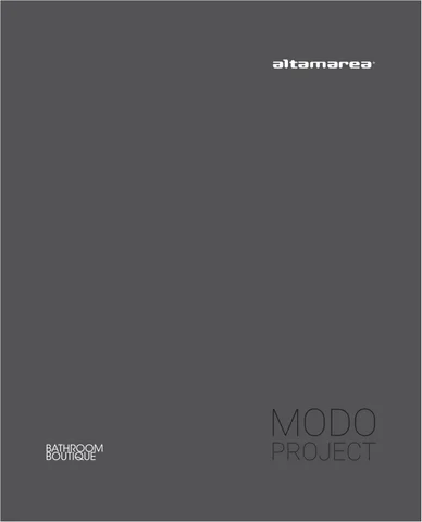 ALTAMAREA - 意大利 Design Vanities - MODO 家具产品集