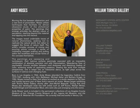 Andy Moses Tearsheet