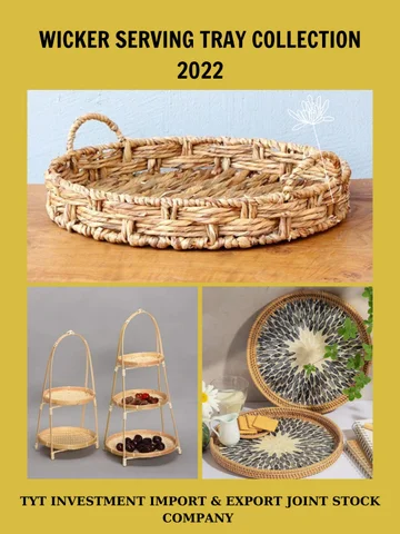 藤编 Serving Tray 灯饰产品集 2022