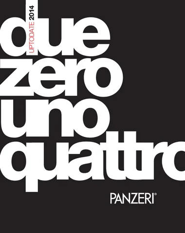 ARDENA 灯饰目录 · Panzeri 2014 novita