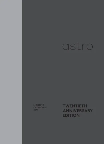 ARDENA 灯饰目录 · Astro 室内 2017