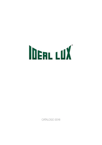 ARDENA 灯饰目录 · Ideal Lux Classico 2017