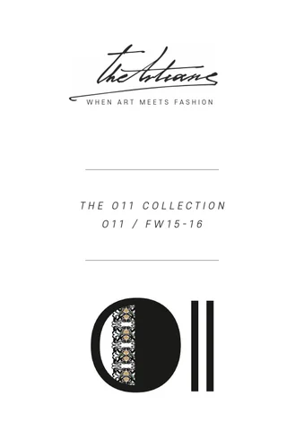 The Artians / 011 家具产品集 秋冬 15-16