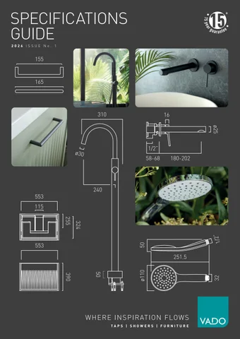 VADO 英国 Specifications Manual 2026