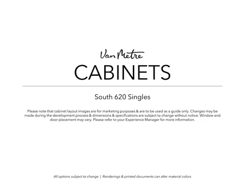 Product 家具目录 - Cabinets - South 620 Singles