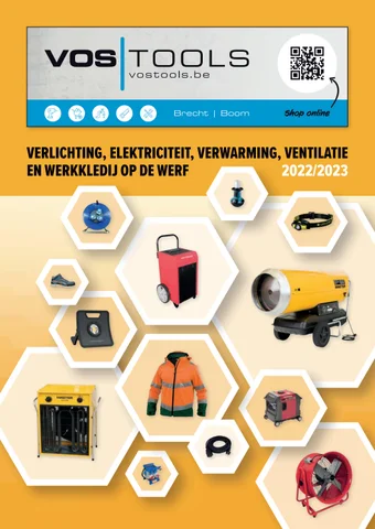 Vos Tools 灯饰目录 · - 照明 , elektriciteit, verwarming, ventilatie 英文 werkkledij op 德文 werf