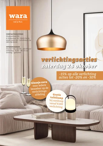 Wara Shop 灯饰目录 · Verlichtingsfolder Wara oktober 2023