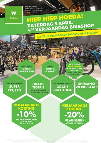 BikeShop - 4 德文 verjaardag