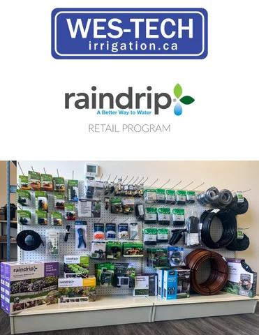 Wes-Tech Irrigation 灯饰目录 · Raindrip 零售 Program