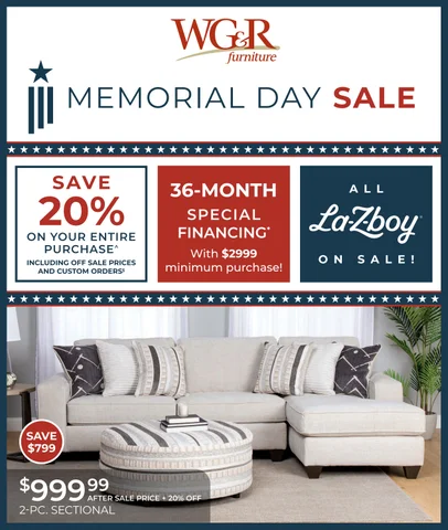 WG&R Memorial Day Sale