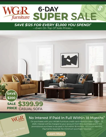 6-Day Super Sale 在线版 Ad (May 2025)