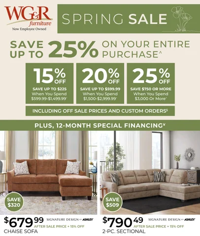 春季 Sale